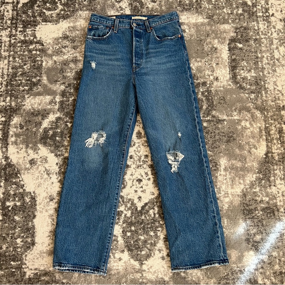 LEVIS Ribcage Straight Jeans
